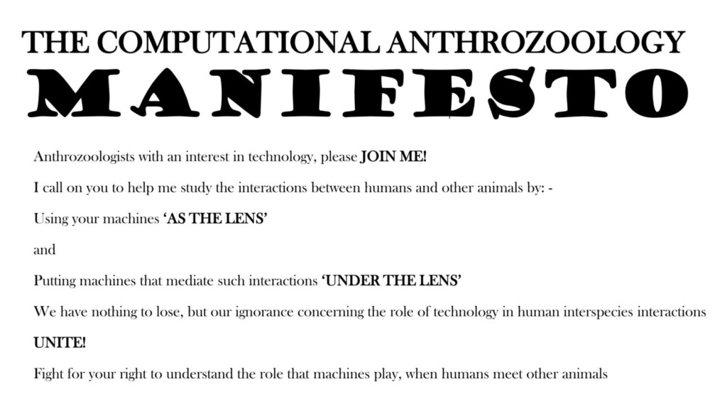 anthrozoology