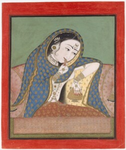 Indian courtesans – Melancholy Courtesan