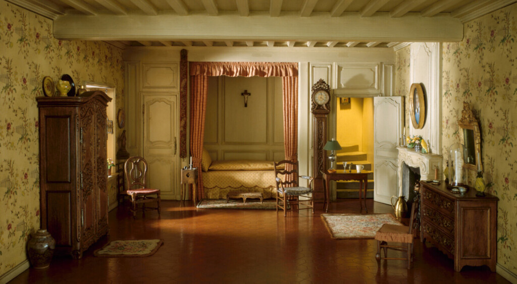 marriage of convenience – E-22: French Provincial Bedroom of the Louis XV Period, 18th Century